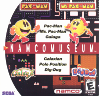 Namco Museum Sega Dreamcast US box art